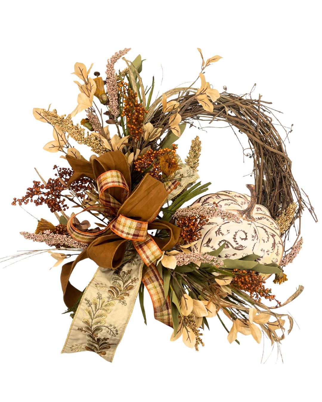 Gilded Harvest Wreath Kit