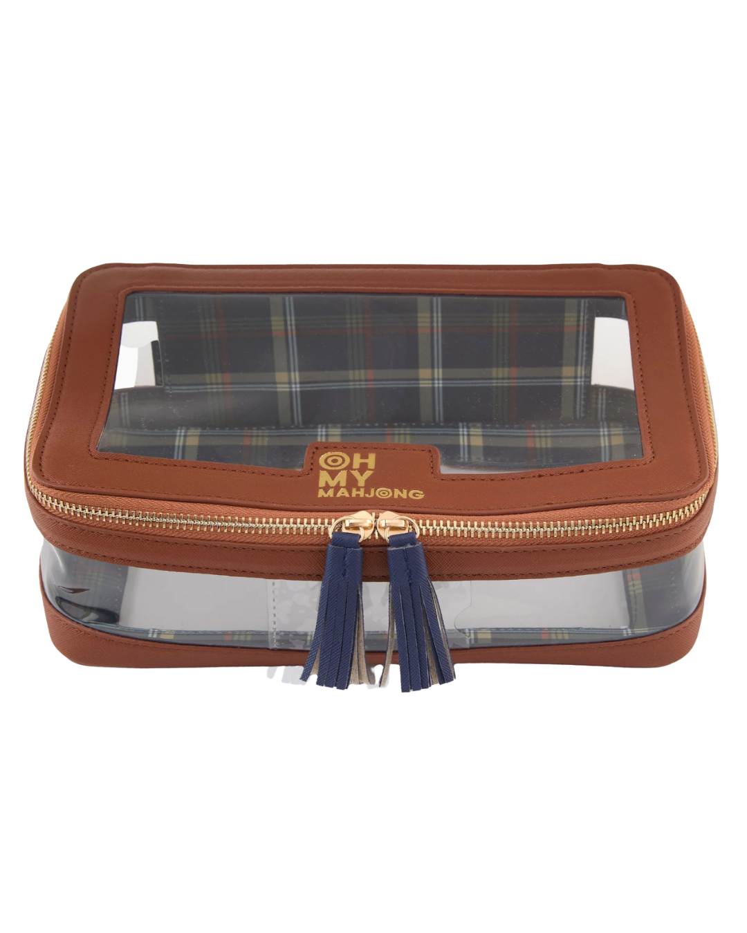 Cognac Tile Storage Bag