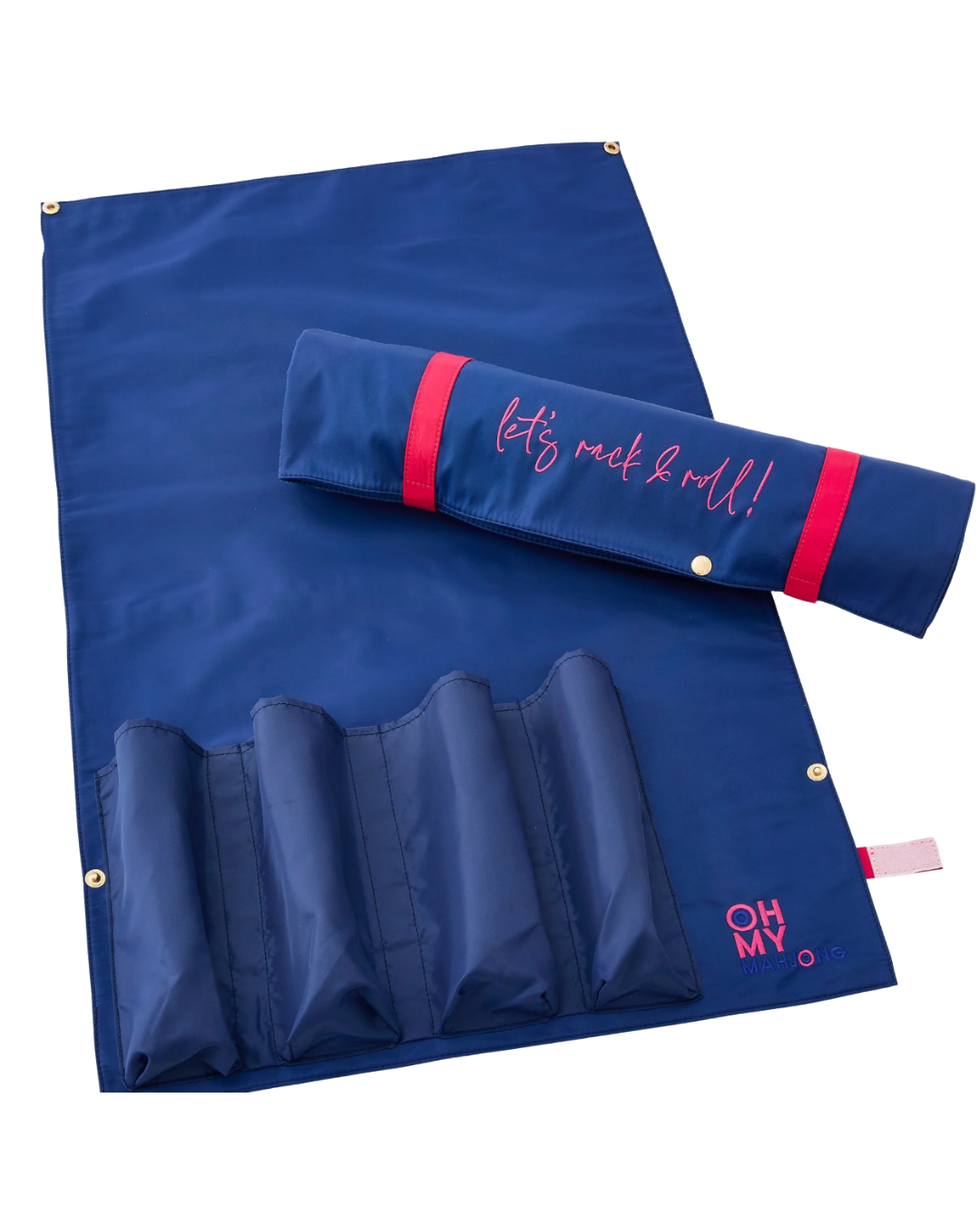 Mahjong Navy Let's Rack and Roll Bag