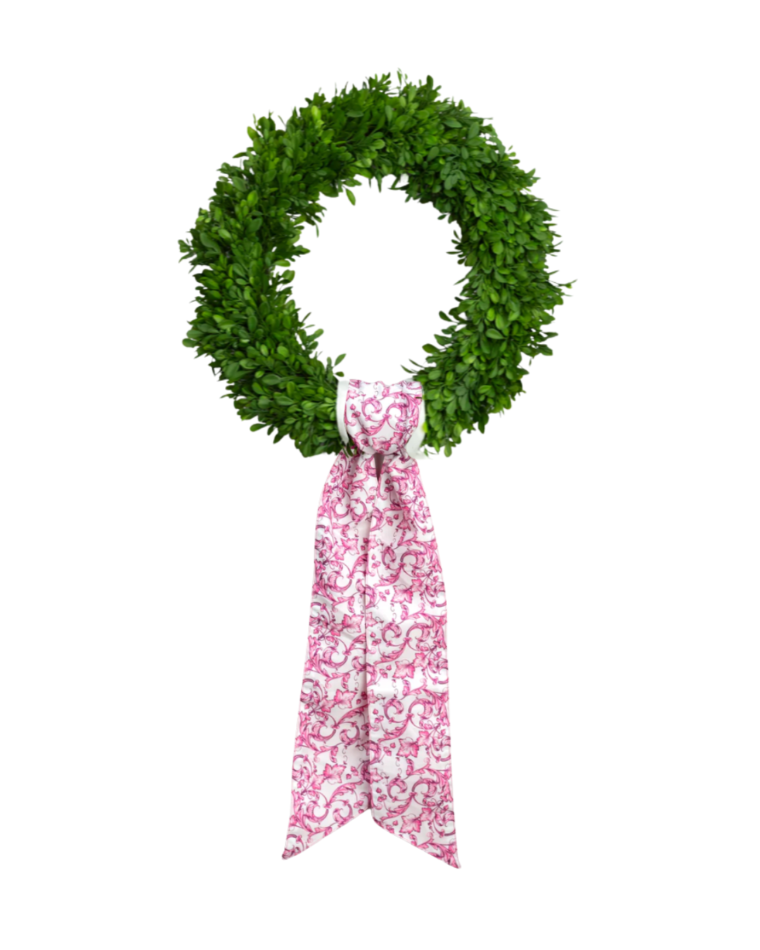 Hot Pink Wreath Sash