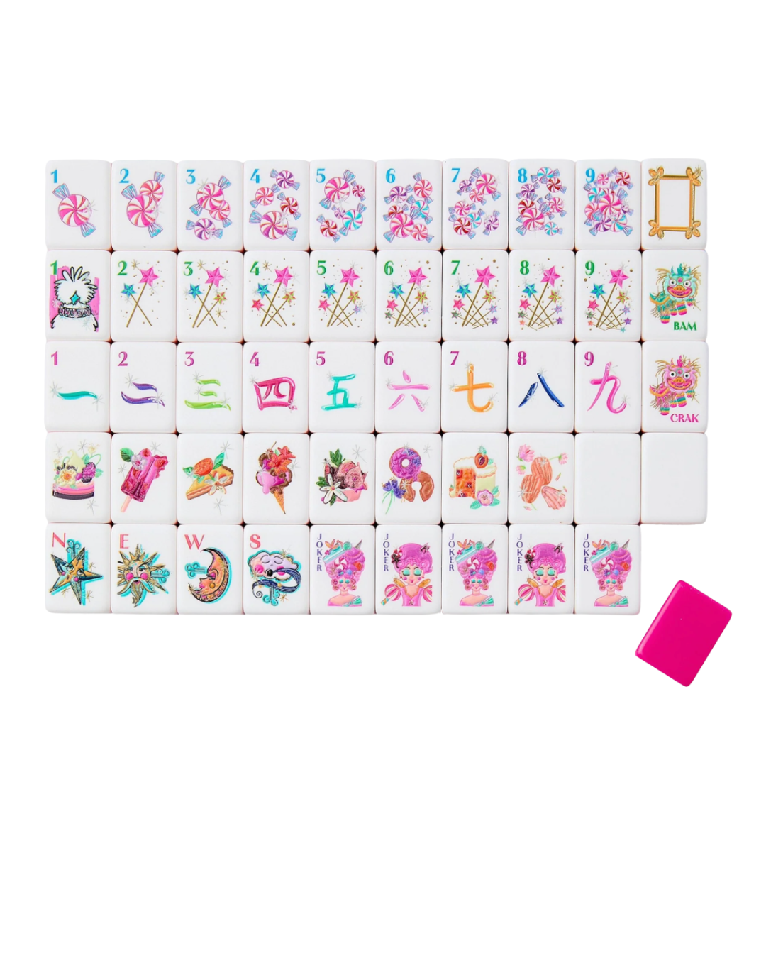 Mahjong Glitterville Tiles