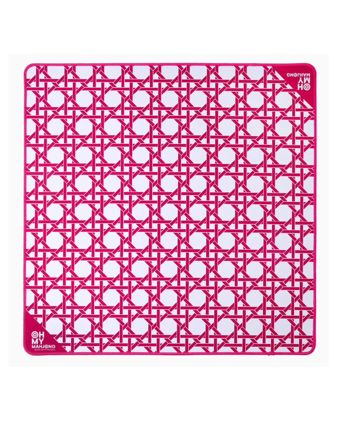 Mahjong Mini Pink Cane Mat