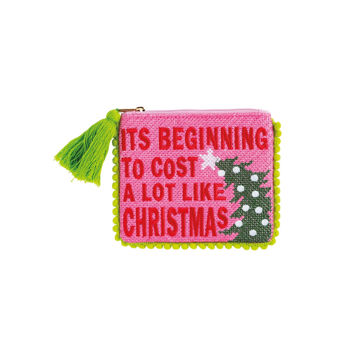 Holiday Pom Pom Case BG - Its Beginning to Cost A Lot Like Christmas