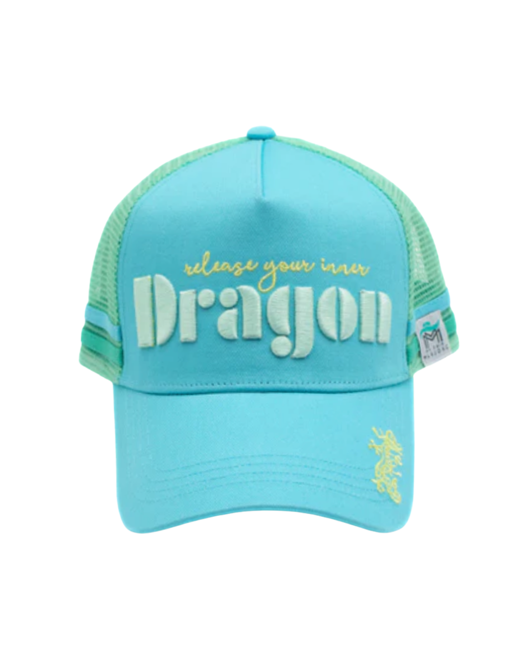 Blue Mahjong Trucker Hat