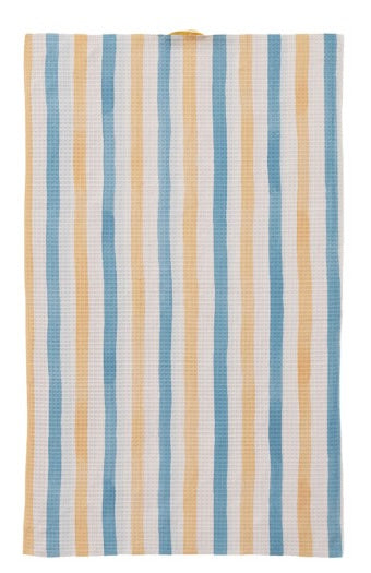 Waffle Weave Recycled Microfiber Two-Sided Tea Towel
