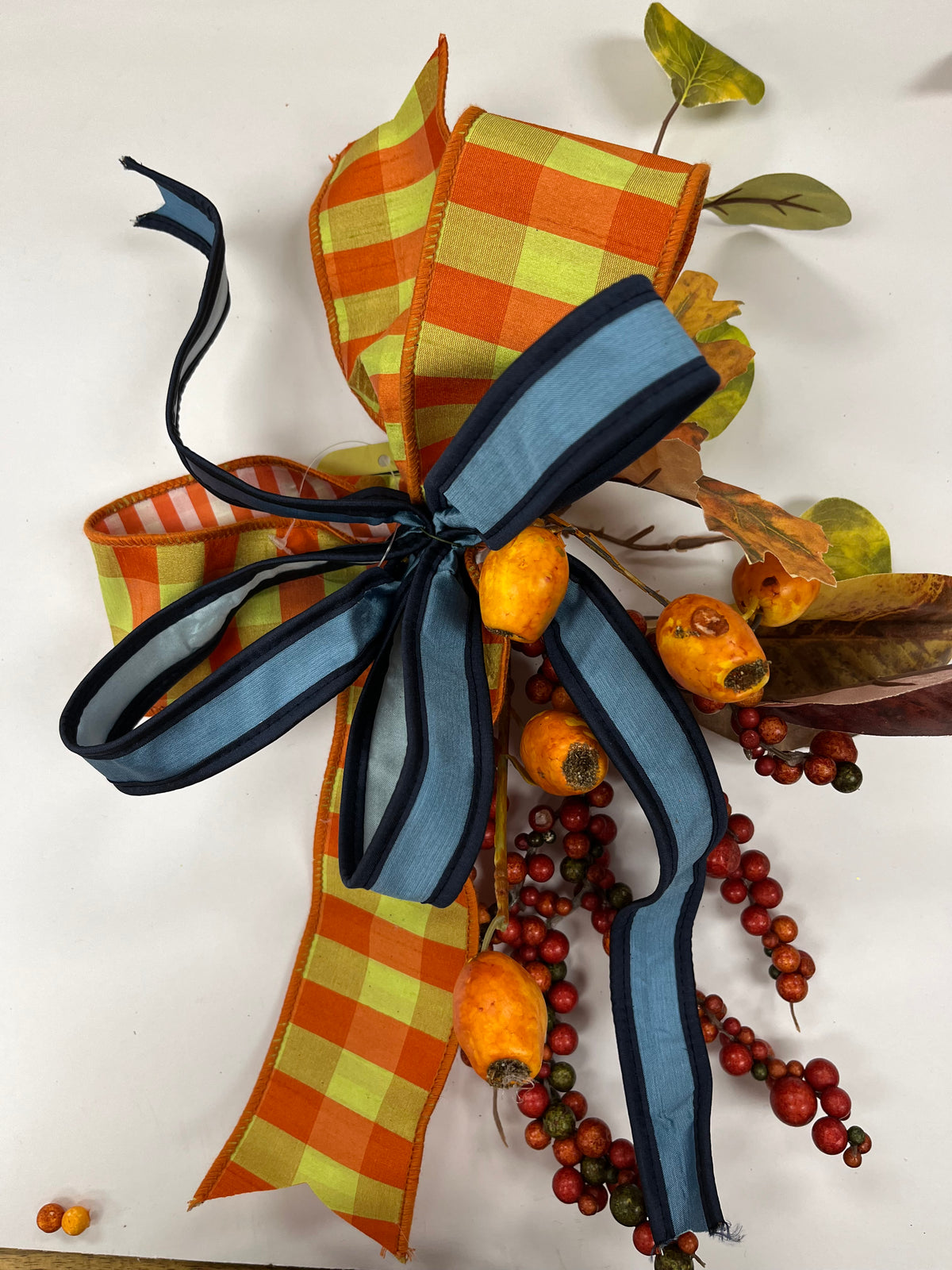 Fall custom lantern bow