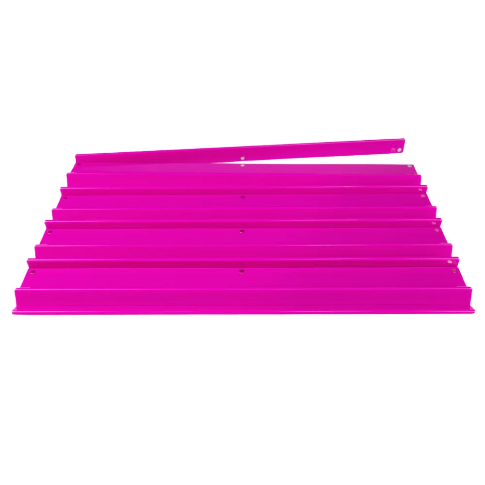 Premium Acrylic Mahjong Rack, Solid Magenta