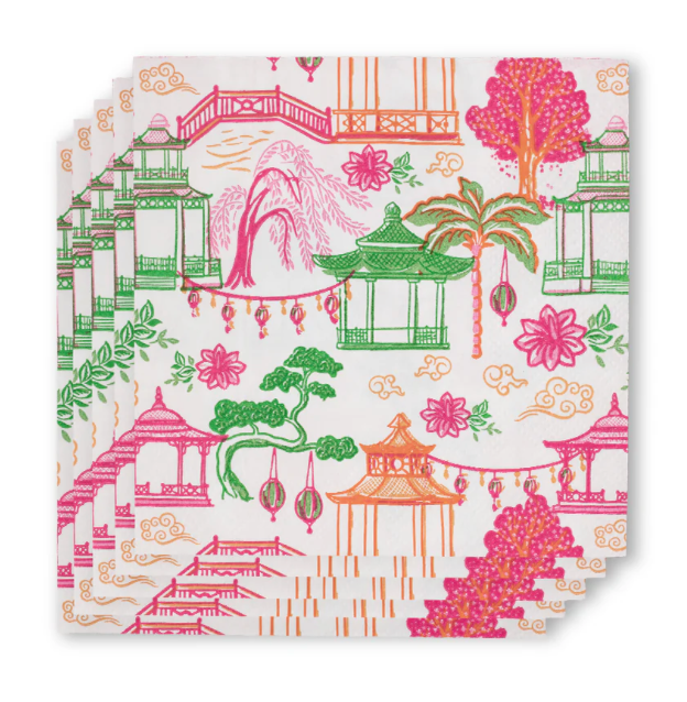 Pagoda Paradise Cocktail Napkins