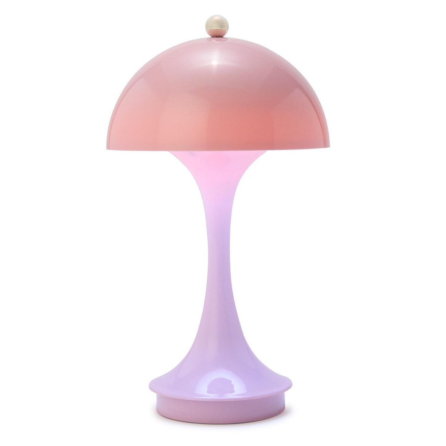 LED Portable Pink Mushroom Lamp