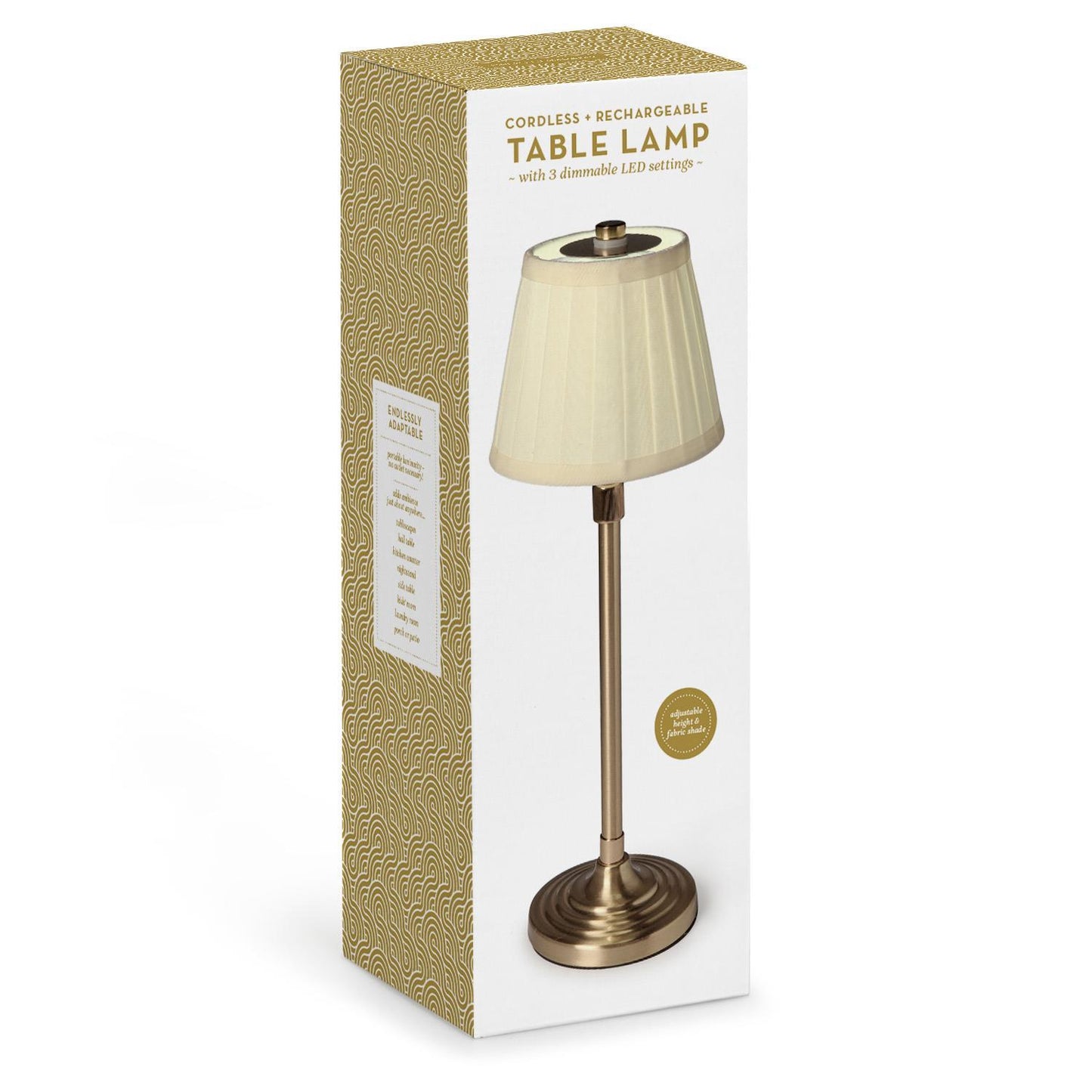 LED Adjustable Portable Lamp Gold