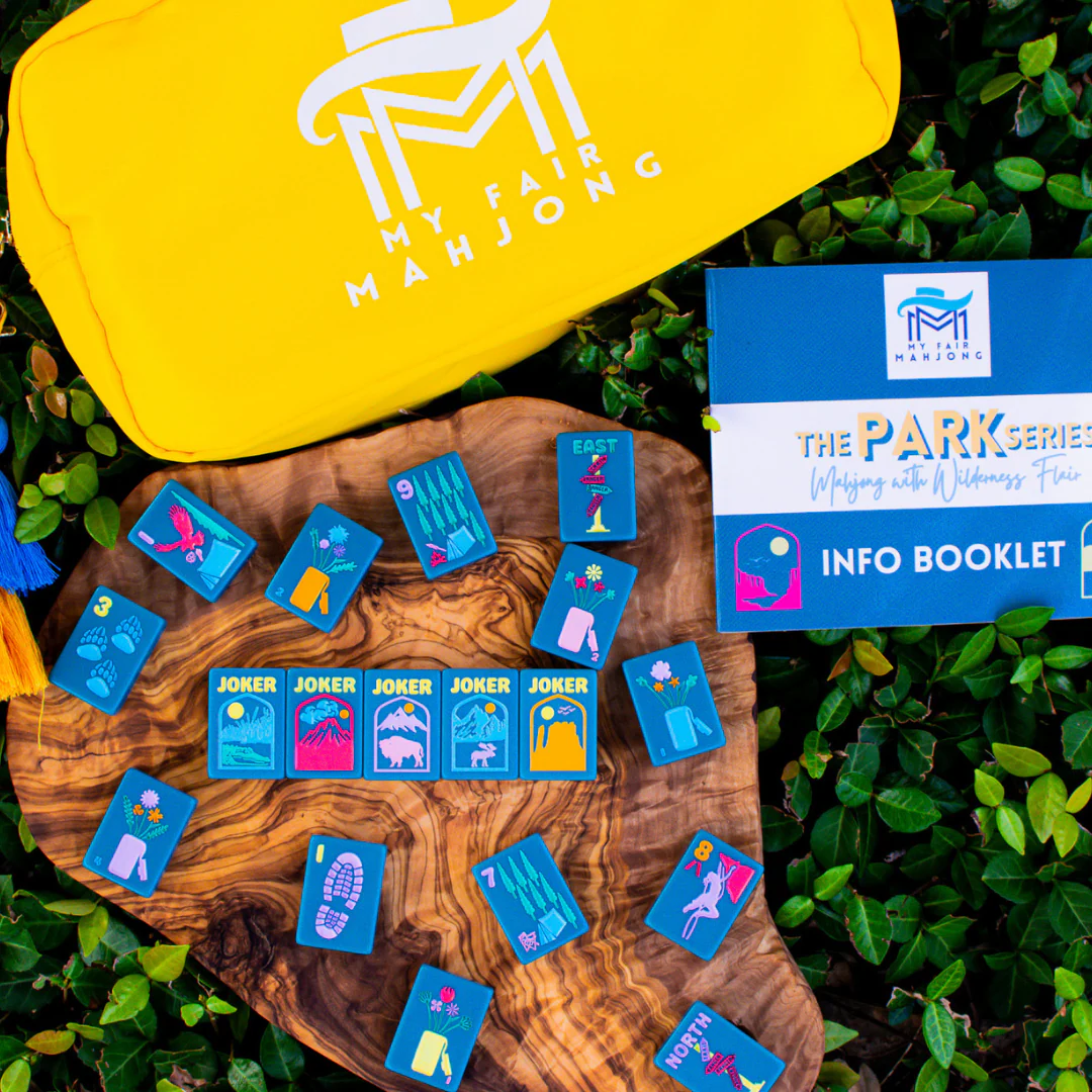 Mahjong Tile Set The Park Series