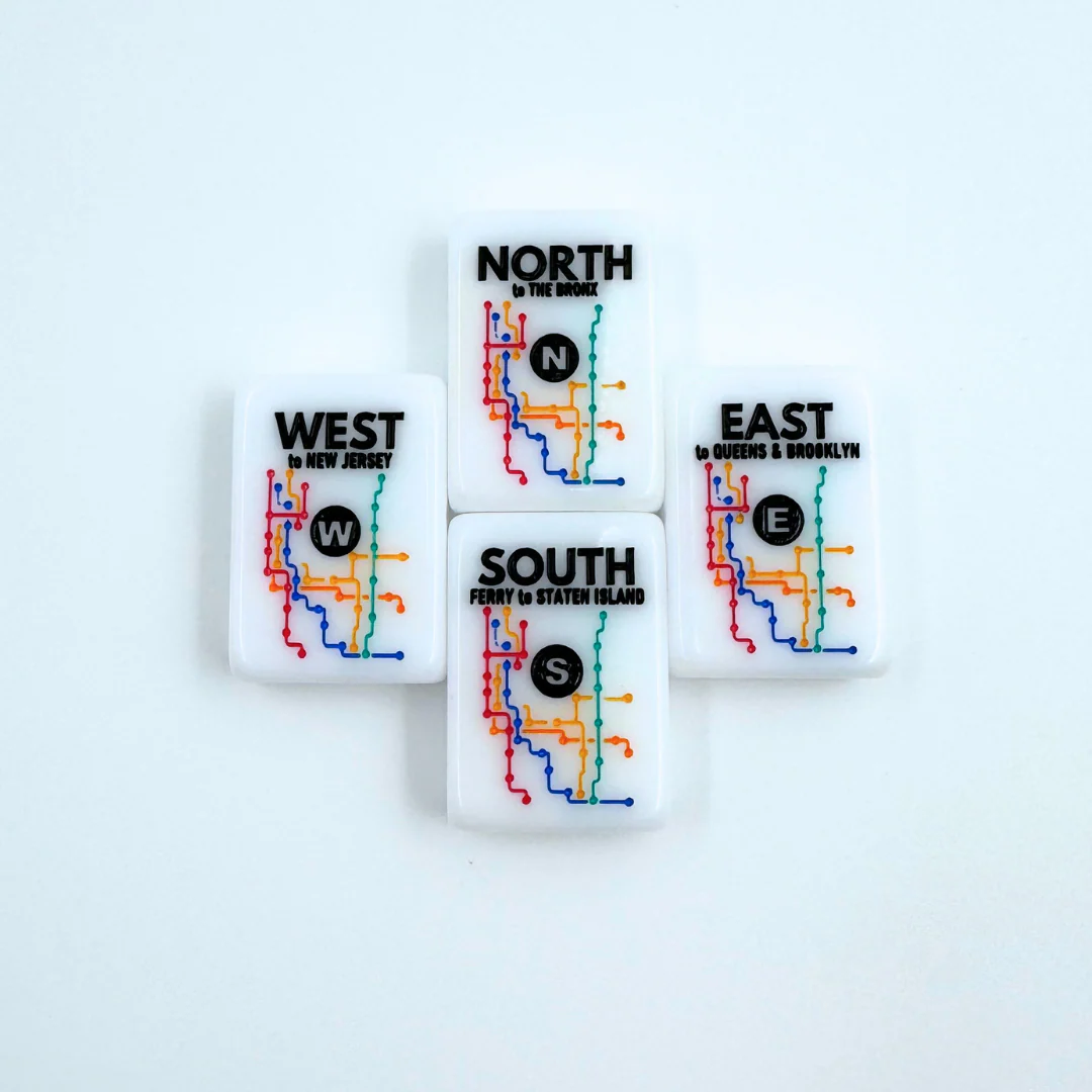 Mahjong Tile Set The NYC Series