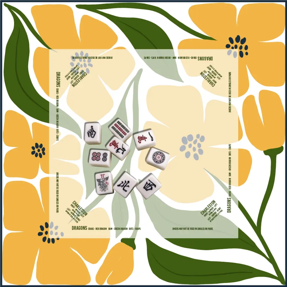 Mahjong Mat Golden