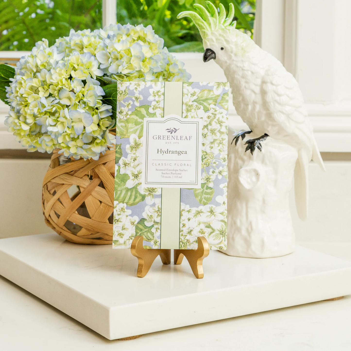 Scented Sachet Envelope SM- Hydrangea
