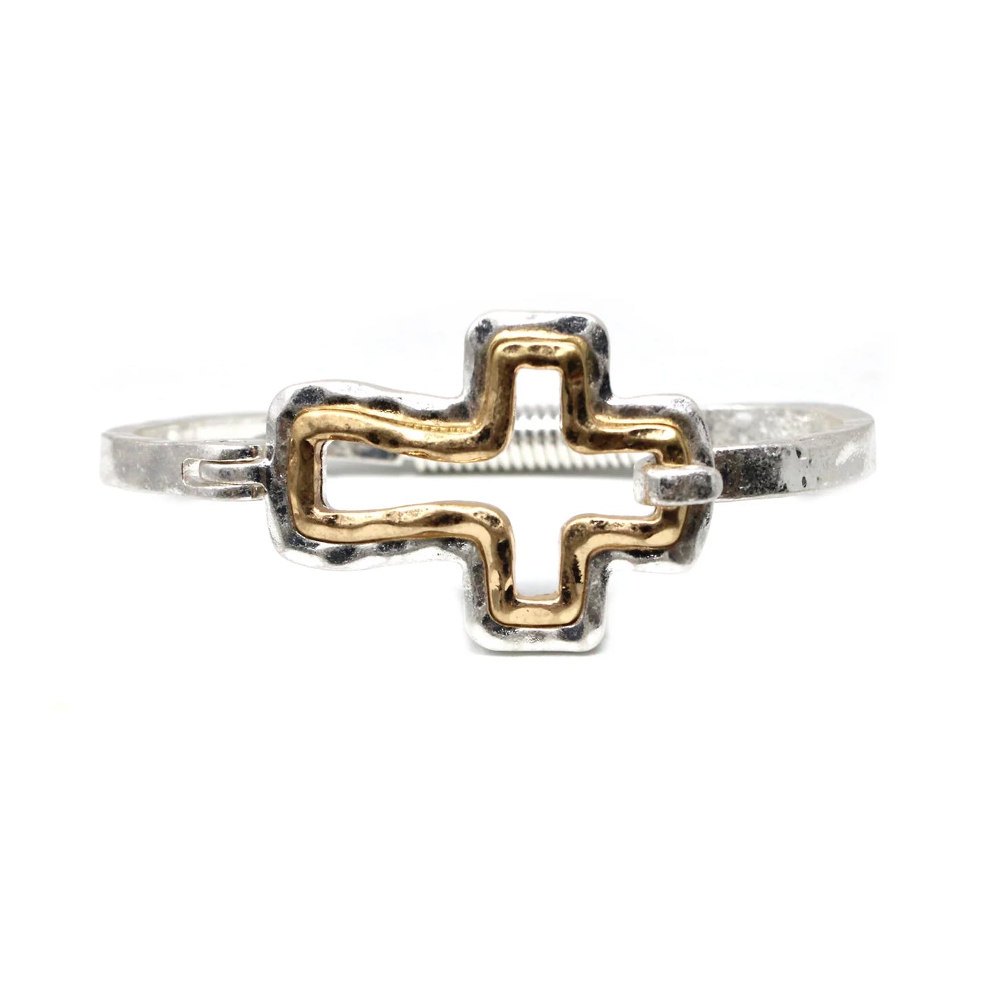 Meghan Browne Bracelet: LUCY GS Cross Bangle