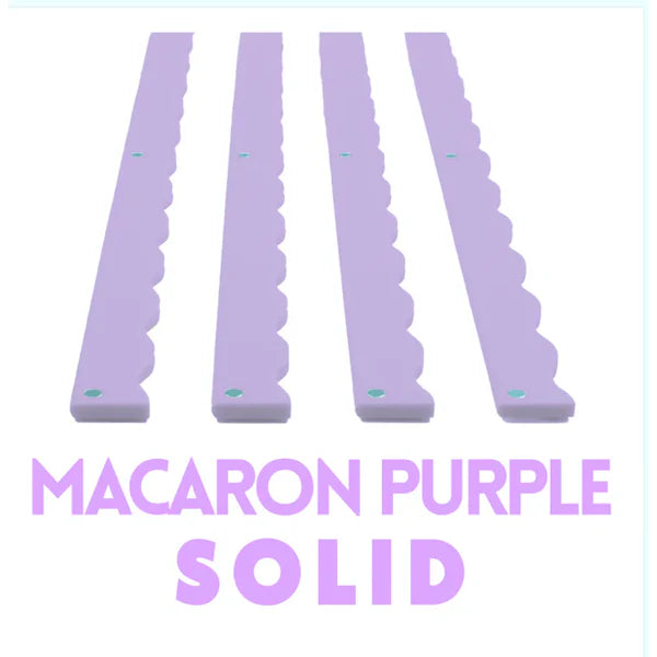 Premium Acrylic Mahjong Magnetic Rack Pusher Add-On, Solid Macaron Purple
