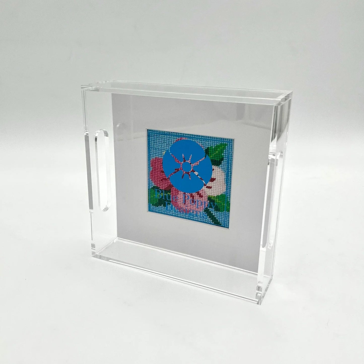 Needlepoint Acrylic Tray Square