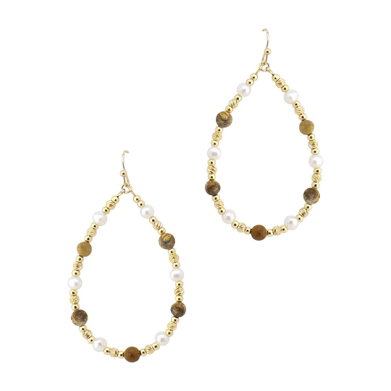 Meghan Browne Earrings: RAP Jasper
