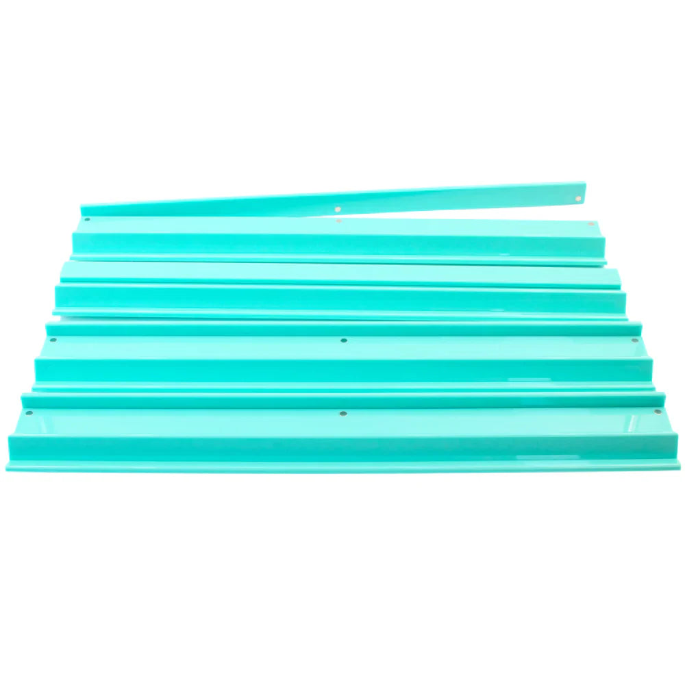 Premium Acrylic Mahjong Rack, Solid Macaron Green