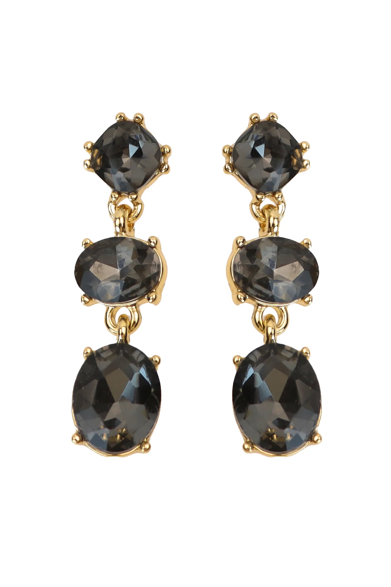 Meghan Browne Earrings: SURI Black Diamond