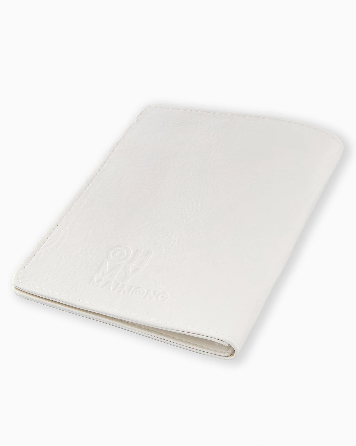 Mahjong White Card Folio