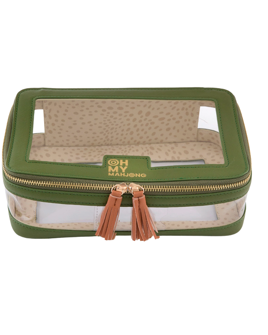 Olive Tile Storage Bag