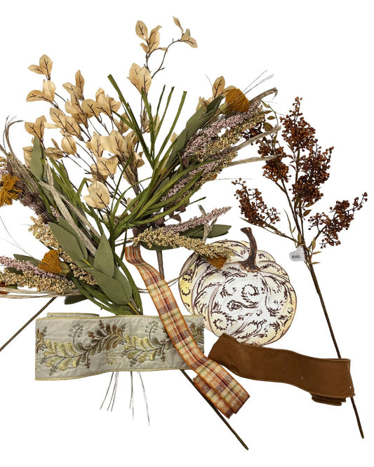 Gilded Harvest Wreath Kit