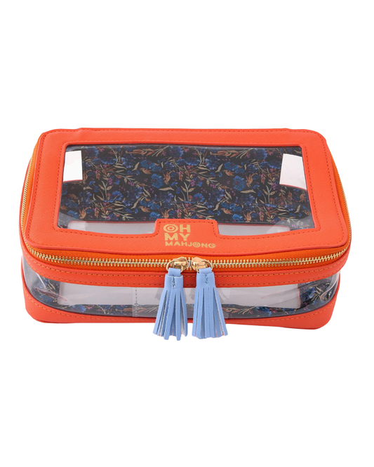 Orange Tile Storage Bag