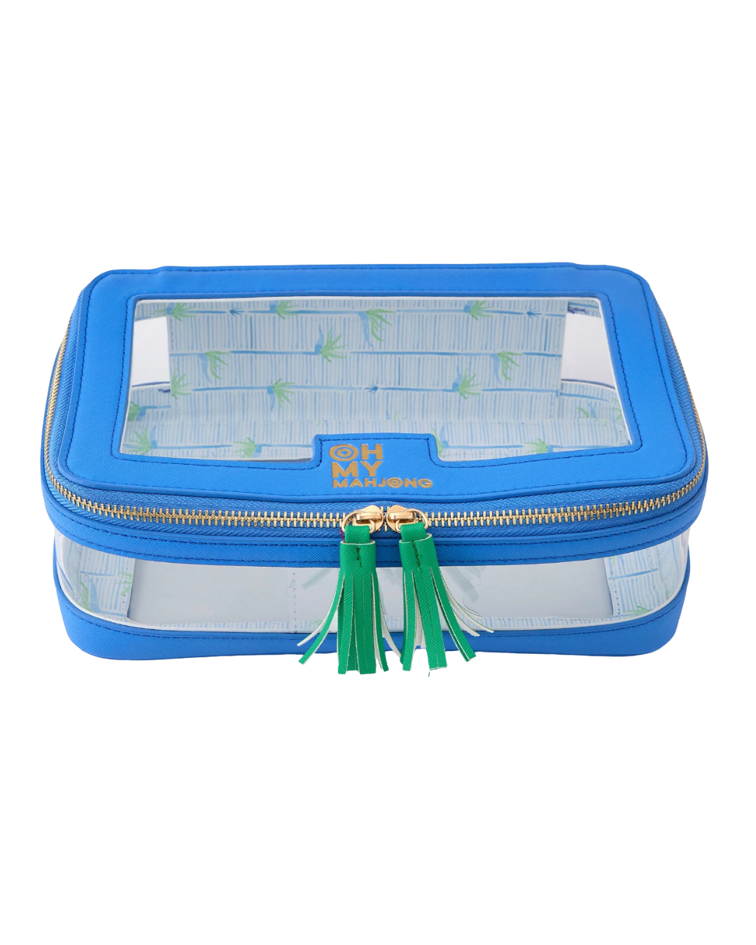 Blue Tile Storage Bag