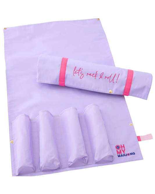 Mahjong Lilac Let's Rack and Roll Bag