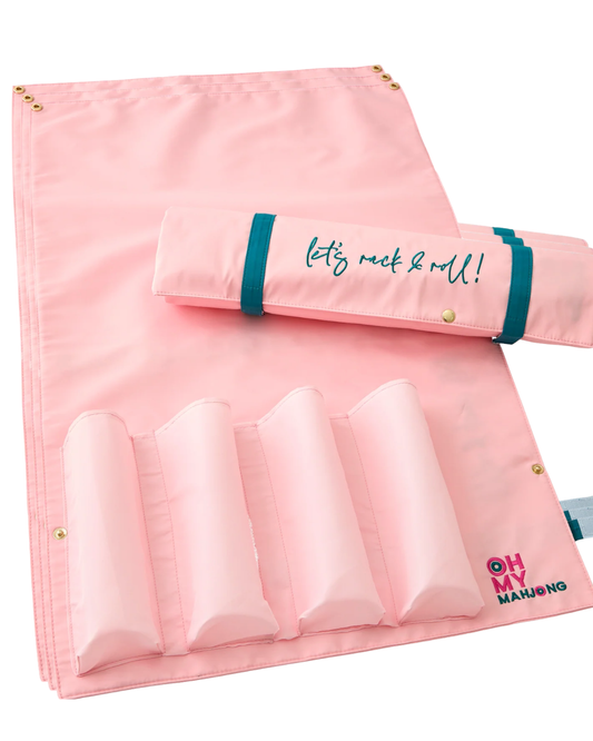 Mahjong Lt Pink Let's Rack and Roll Bag