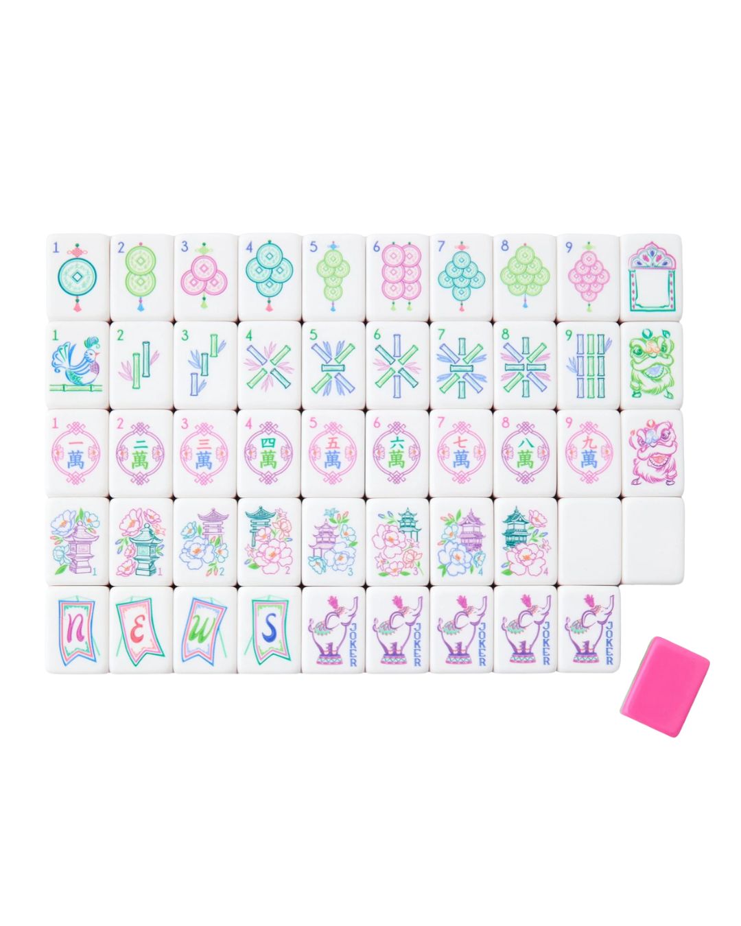Amara Mahjong Tile Set