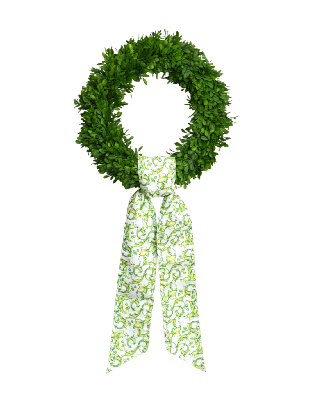 Green Wreath Sash