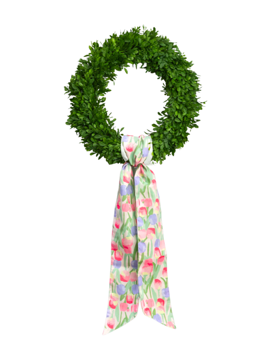 Watercolor Tulip Sash