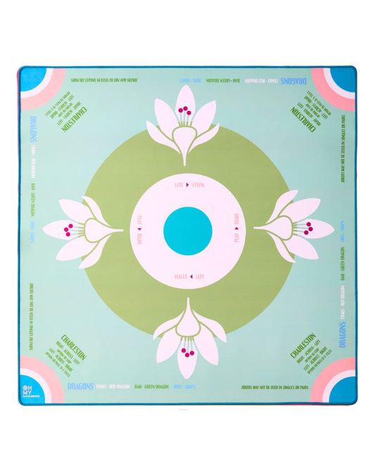 Sage Lotus Mahjong Mat
