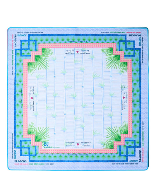 Palm Paradise Mahjong Mat