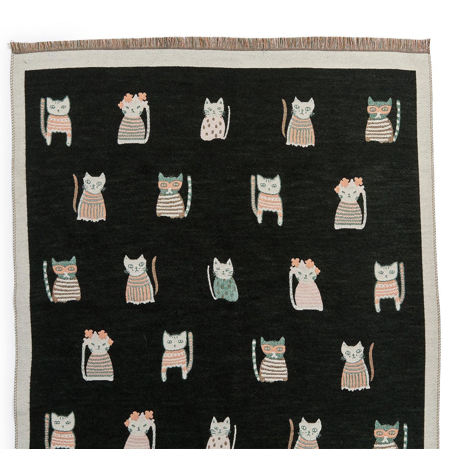 Cat Print Scarf