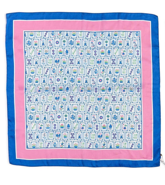 Mahjong Square Scarf