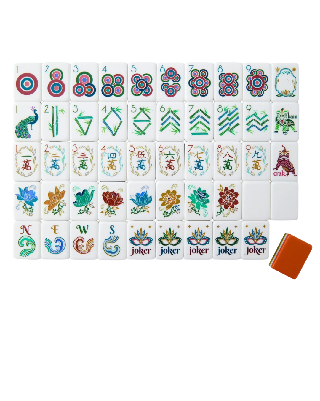 Mahjong Tile Set Sierra