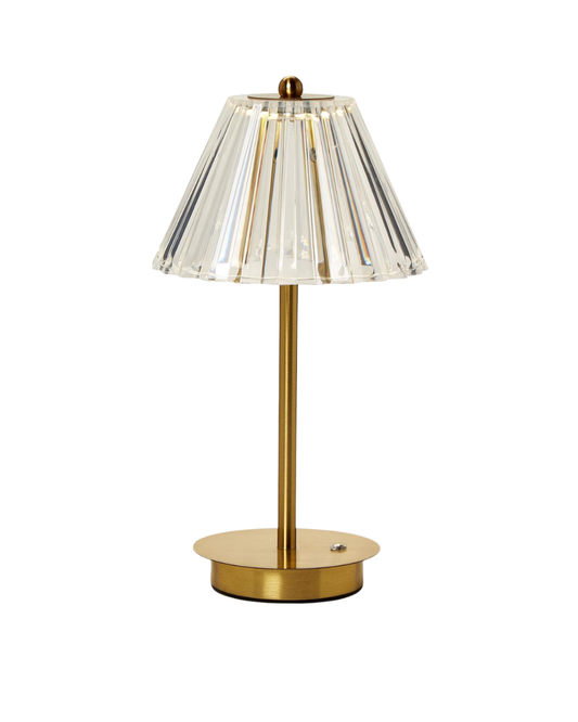 Table Lamp, LED w/Acrylic Shade