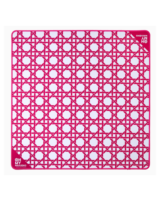 Mahjong Mini Pink Cane Mat