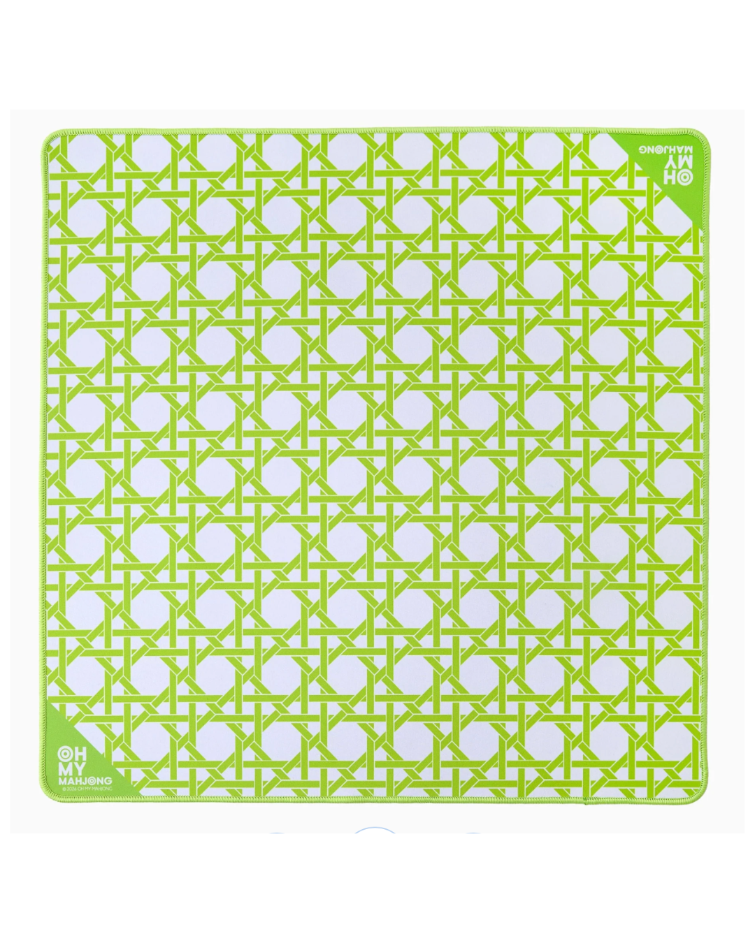 Mahjong Mini Green Cane Mat