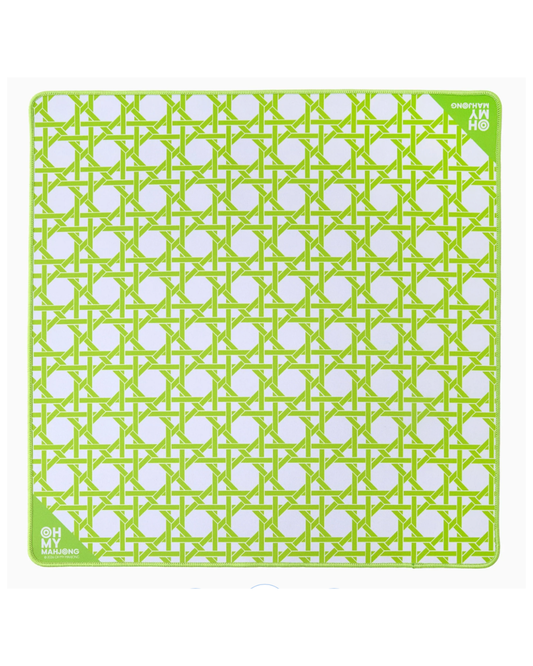 Mahjong Mini Green Cane Mat