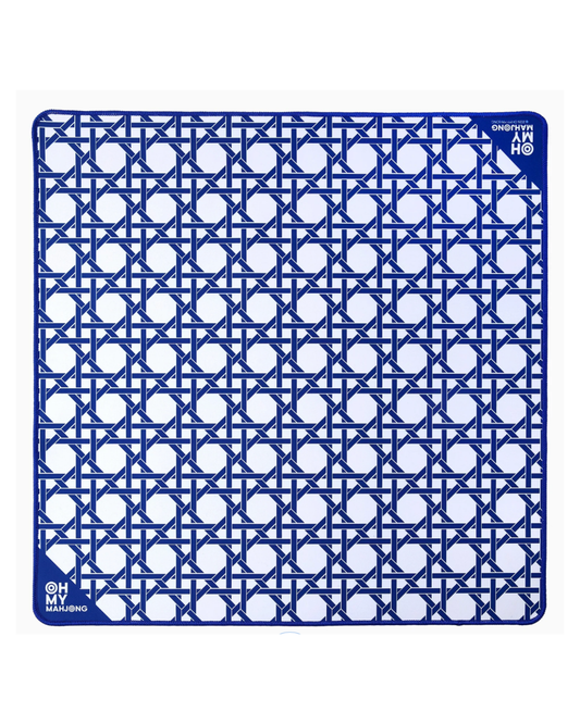 Mahjong Mini Blue Cane Mat