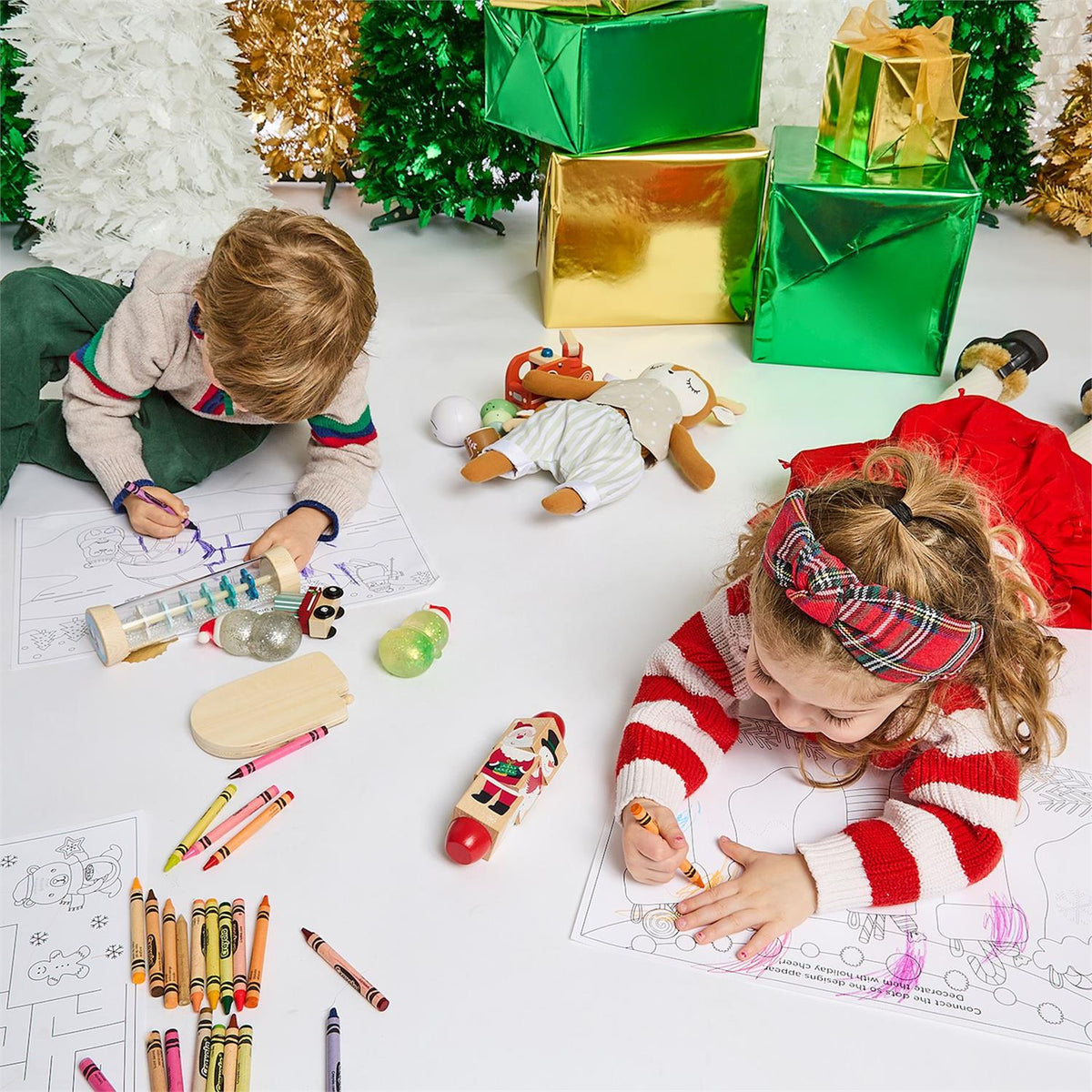 Christmas Coloring and Activity/ Paper Placemats