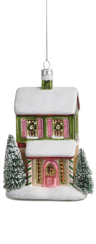 6" Snowflake Lane Ornament - 3 Styles