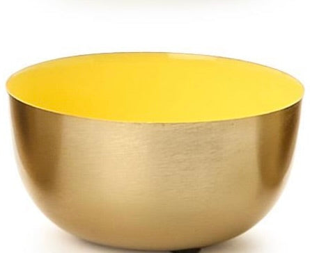 Small Metal Bowls w/Enamel