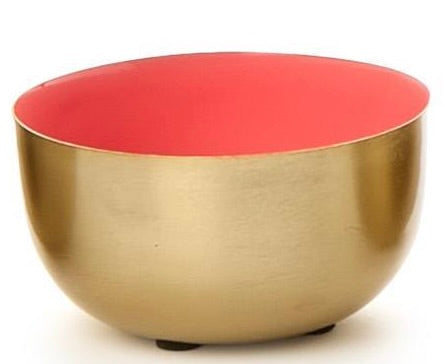 Small Metal Bowls w/Enamel