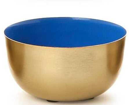 Small Metal Bowls w/Enamel