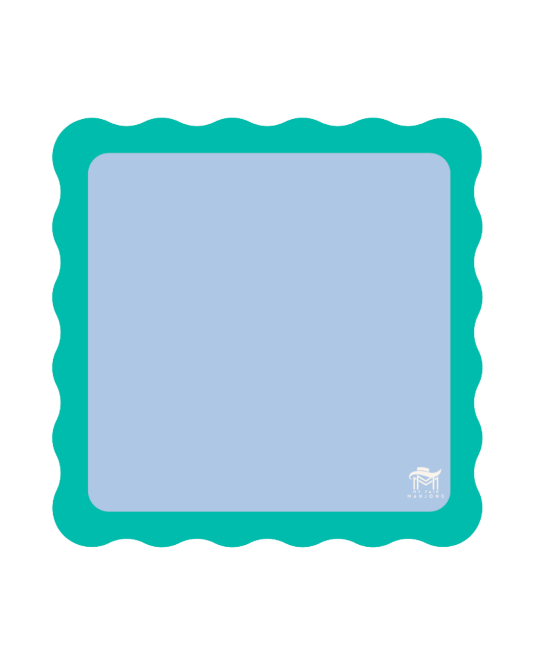 Mini Mahjong Mat- ColorWave- PK/BLU/ GR/ OR/ LTBL